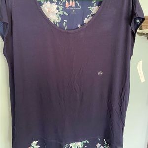NY&Company Navy Blouse - XL (NWT)